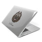 Bouvier Des Flandres Personalised Apple MacBook Case Side View