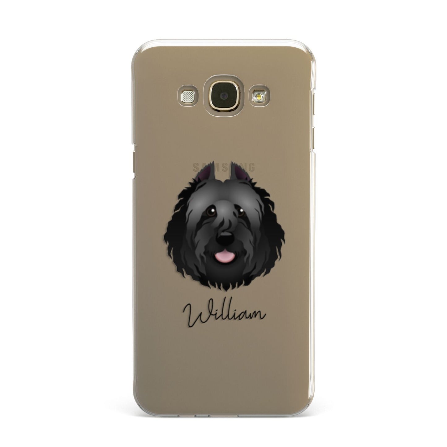 Bouvier Des Flandres Personalised Samsung Galaxy A8 Case