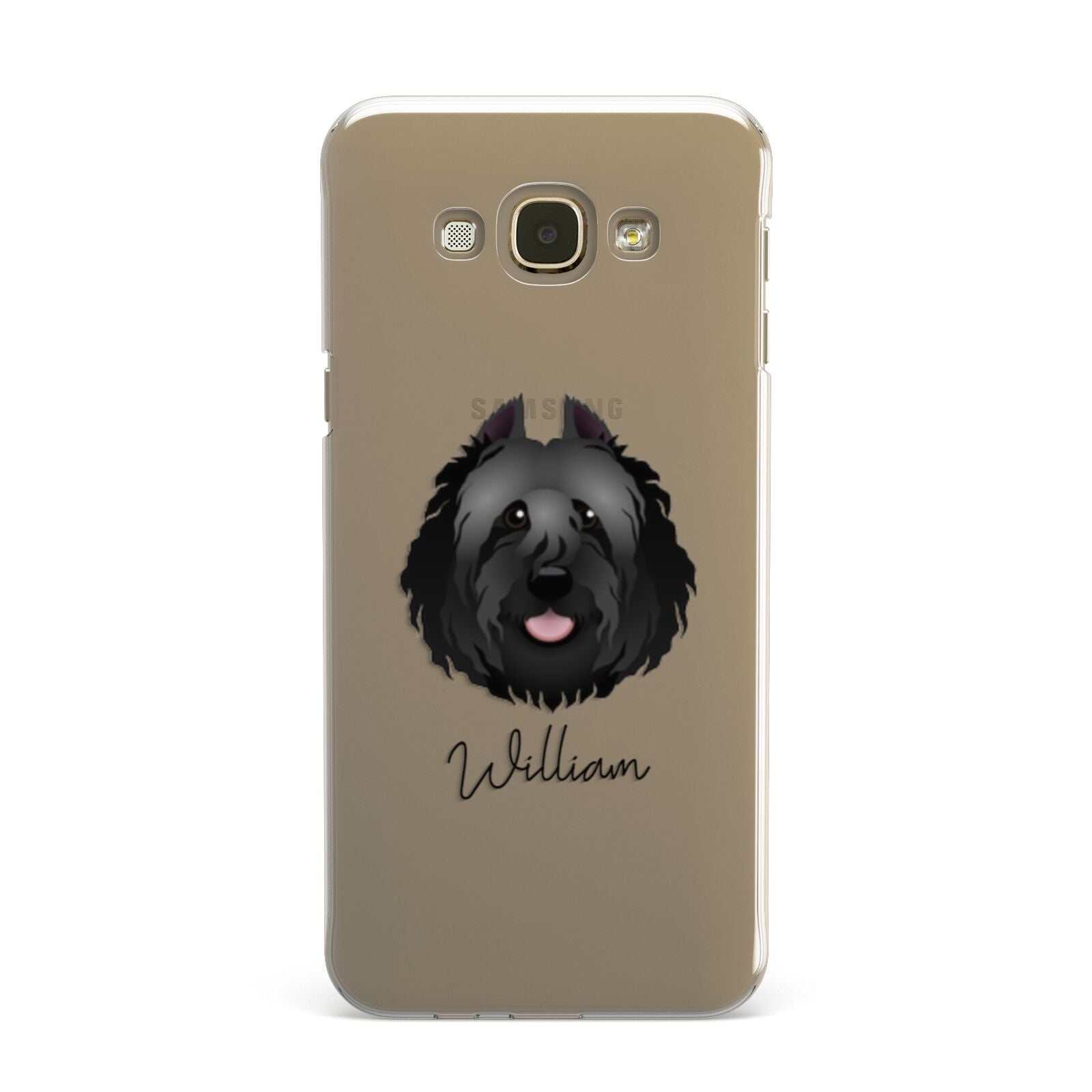 Bouvier Des Flandres Personalised Samsung Galaxy A8 Case