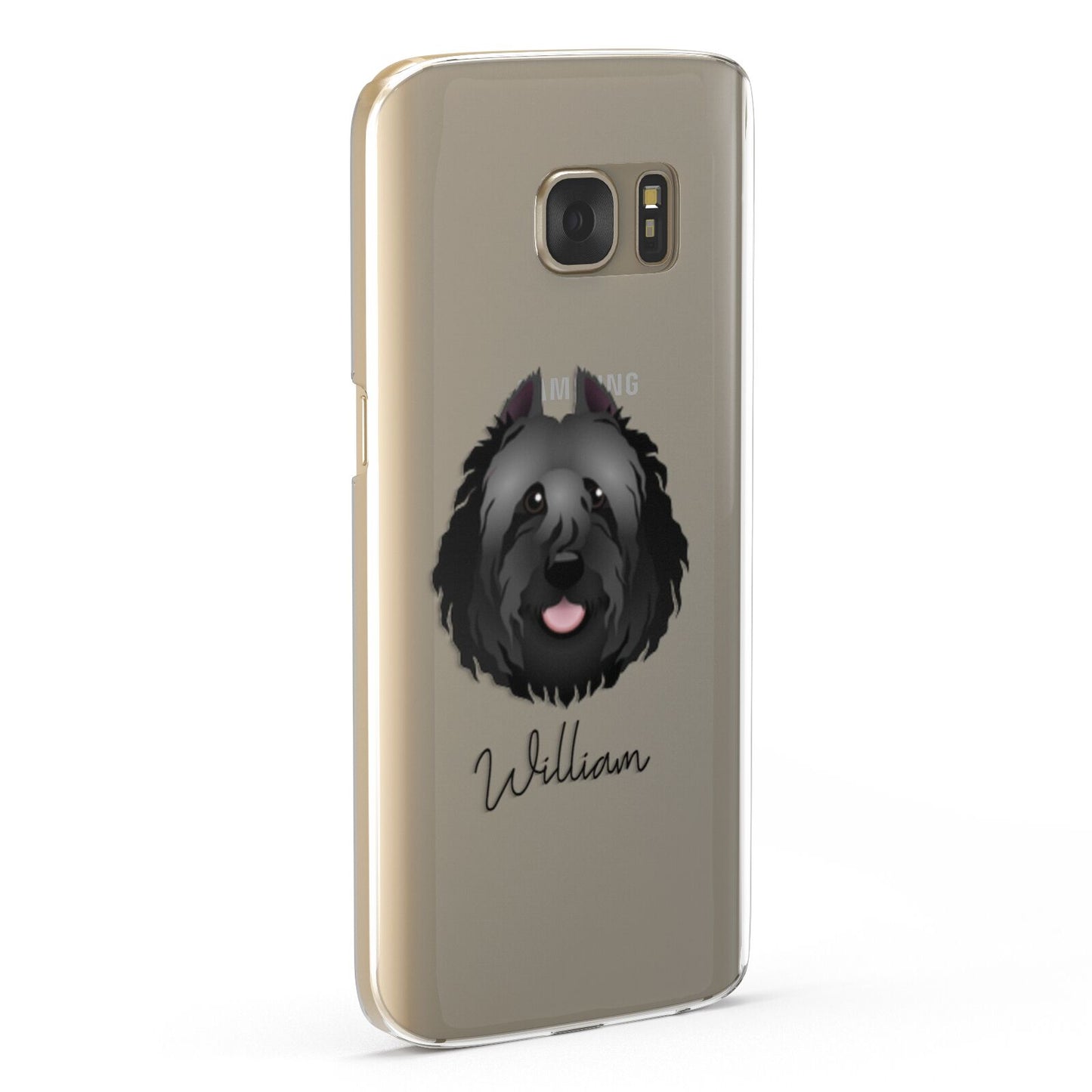 Bouvier Des Flandres Personalised Samsung Galaxy Case Fourty Five Degrees