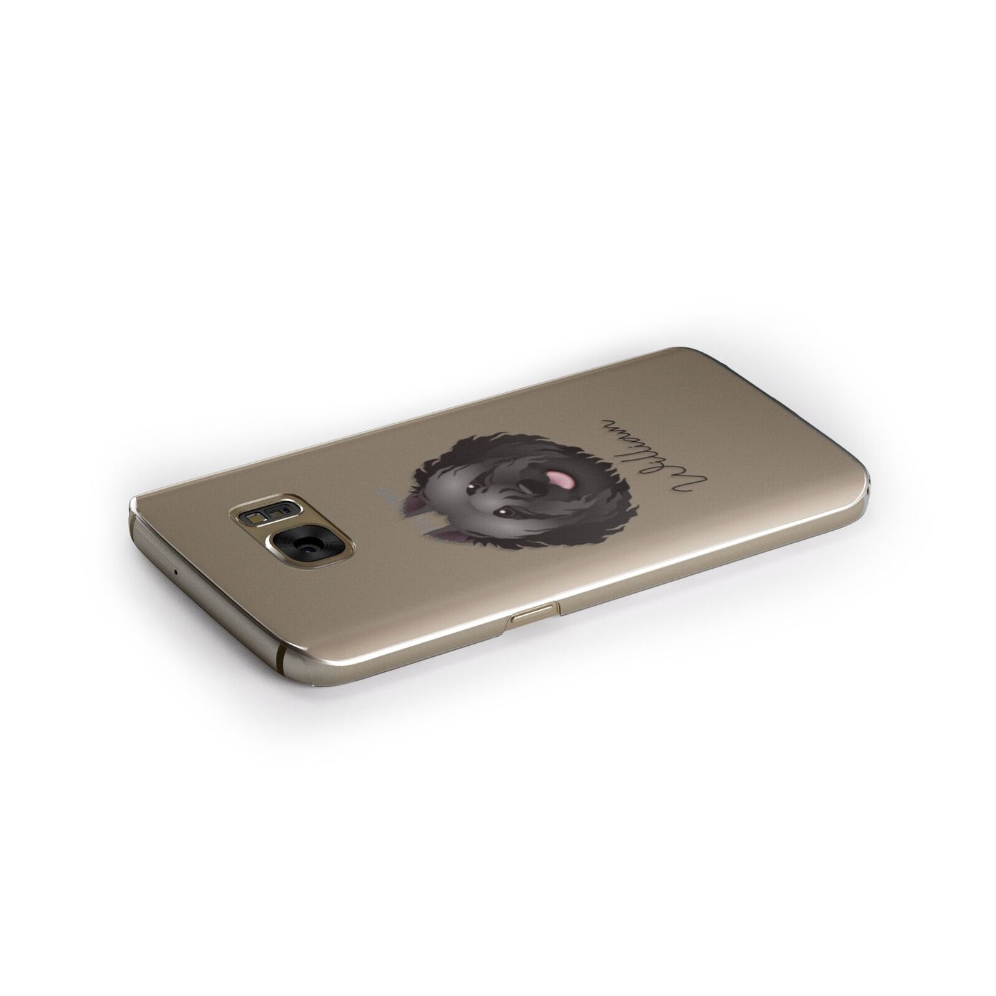 Bouvier Des Flandres Personalised Samsung Galaxy Case Side Close Up
