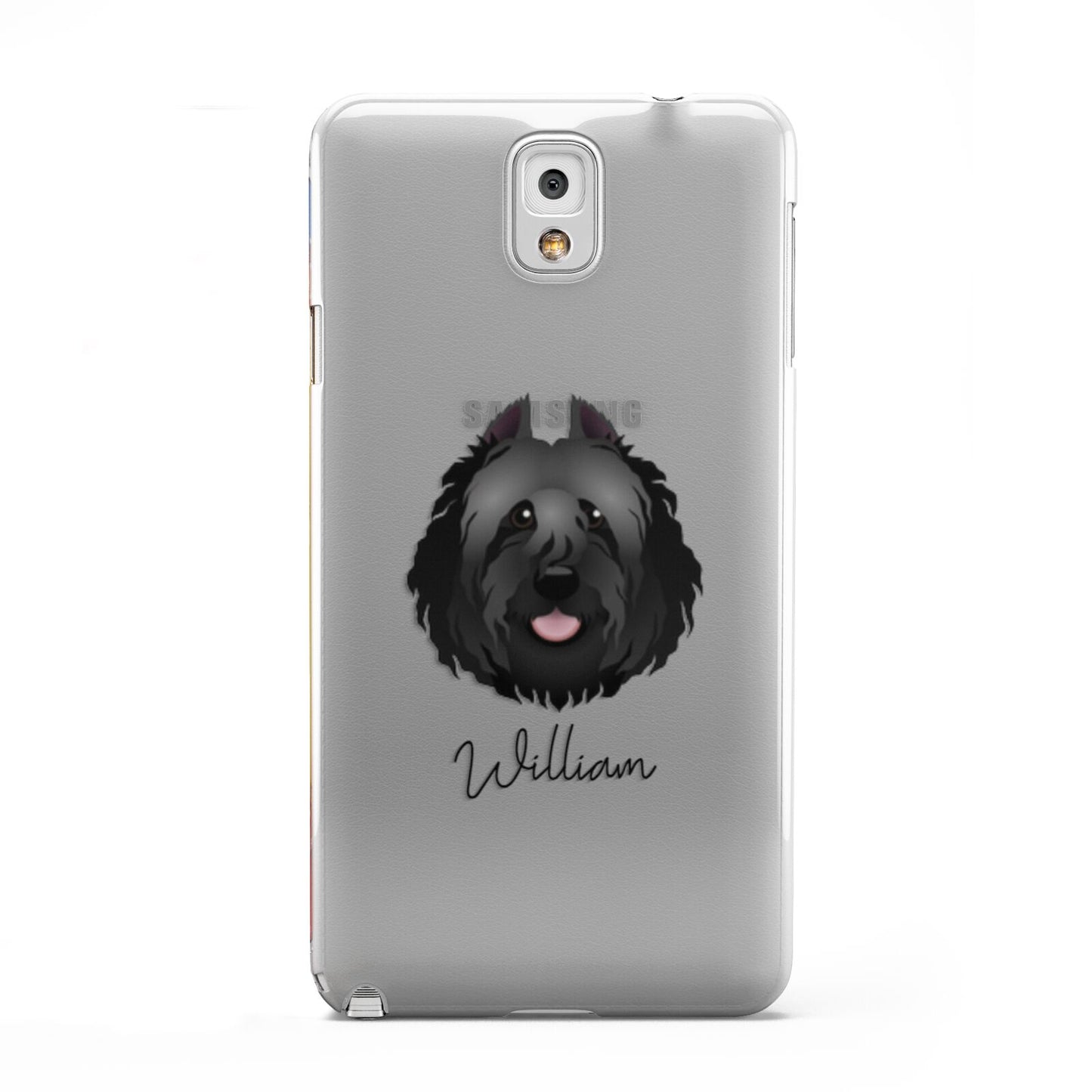 Bouvier Des Flandres Personalised Samsung Galaxy Note 3 Case