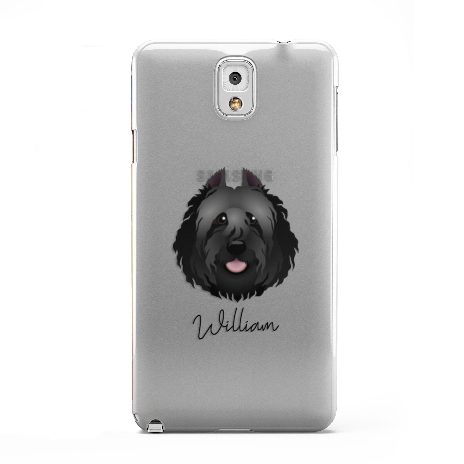 Bouvier Des Flandres Personalised Samsung Galaxy Note 3 Case
