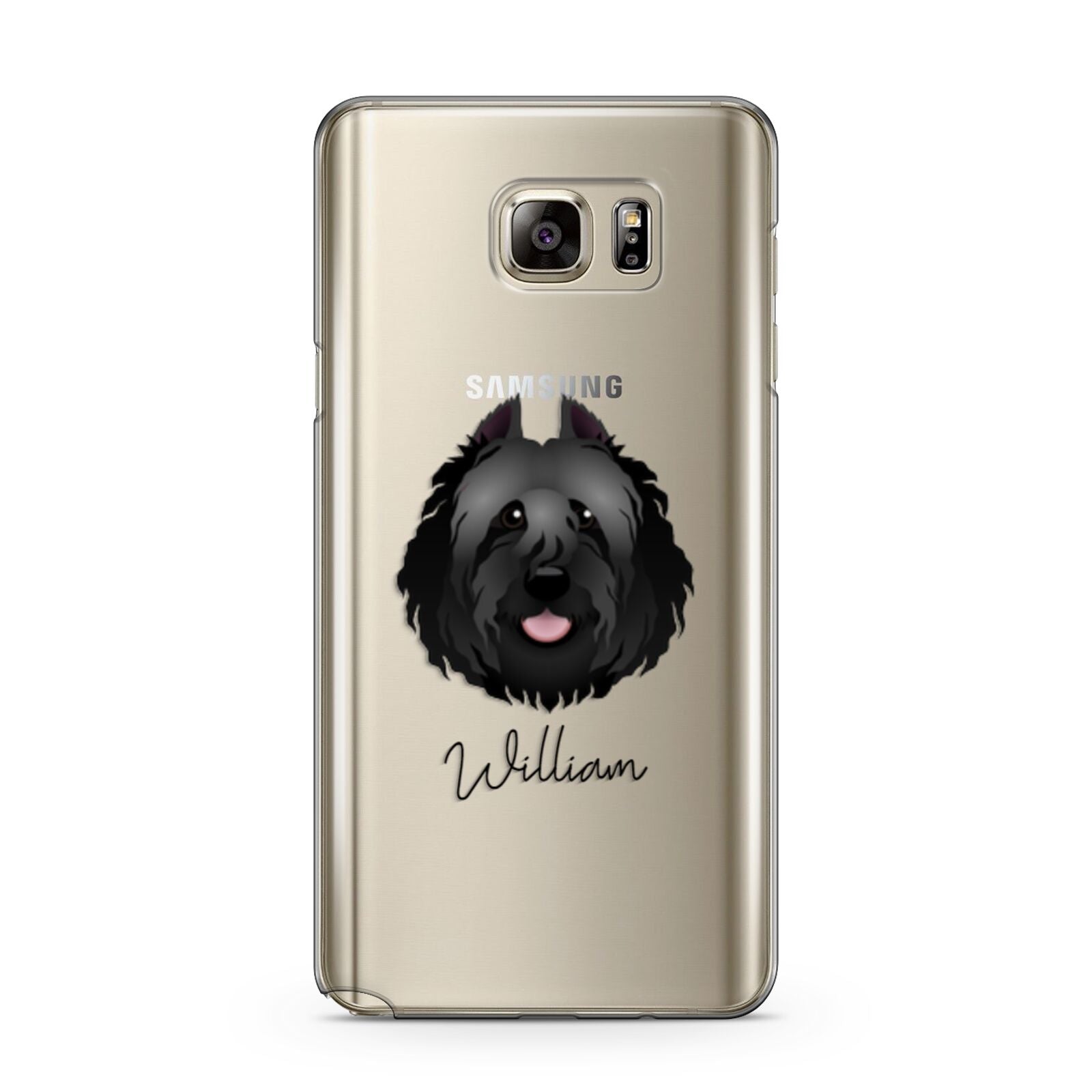 Bouvier Des Flandres Personalised Samsung Galaxy Note 5 Case