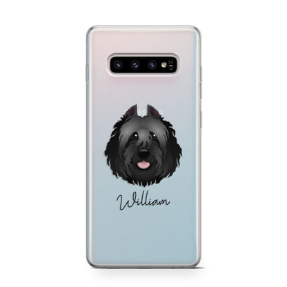 Bouvier Des Flandres Personalised Samsung Galaxy S10 Case