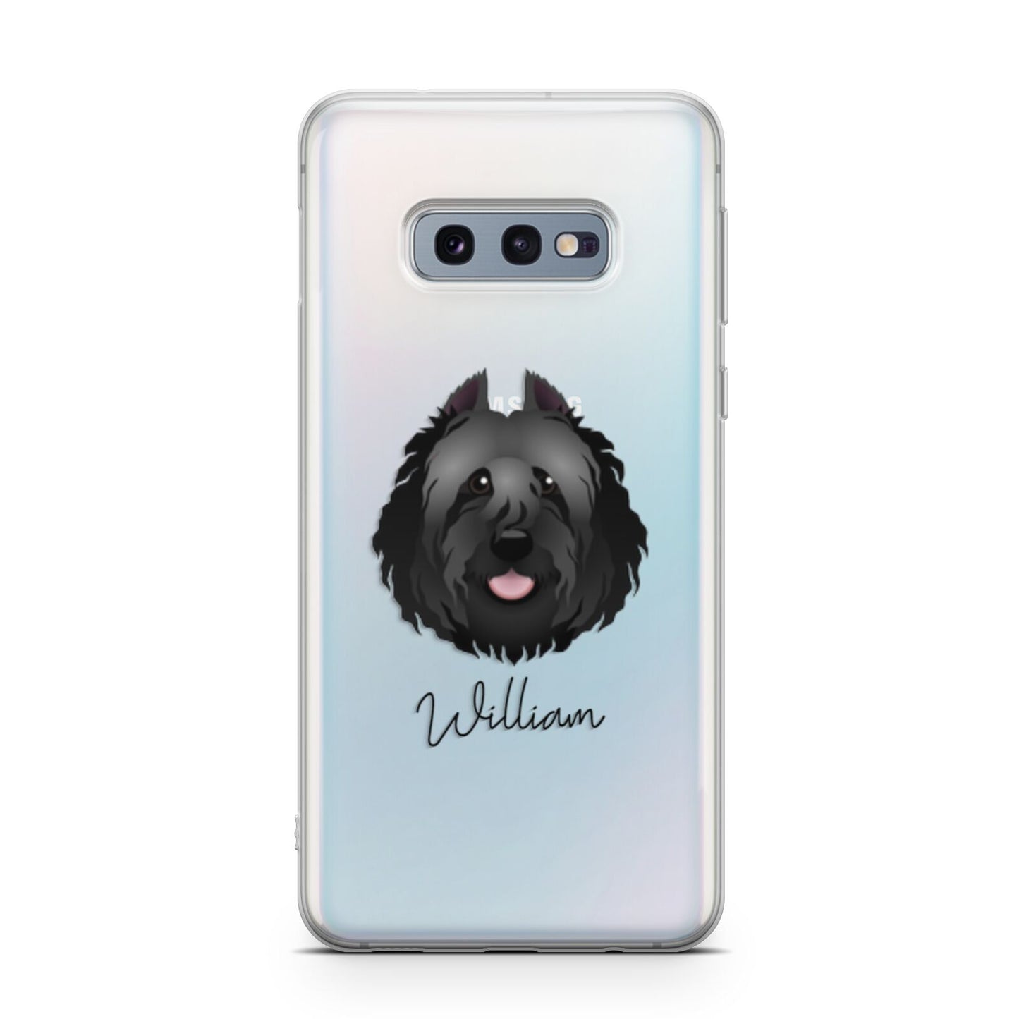 Bouvier Des Flandres Personalised Samsung Galaxy S10E Case