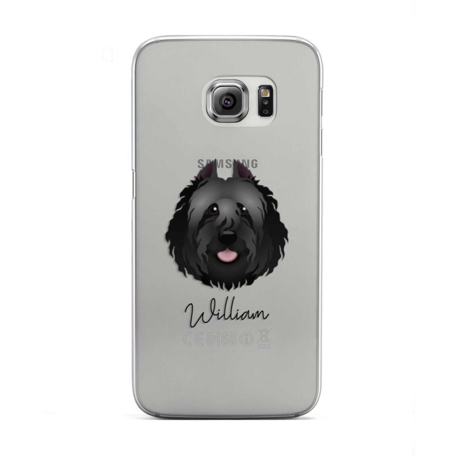 Bouvier Des Flandres Personalised Samsung Galaxy S6 Edge Case