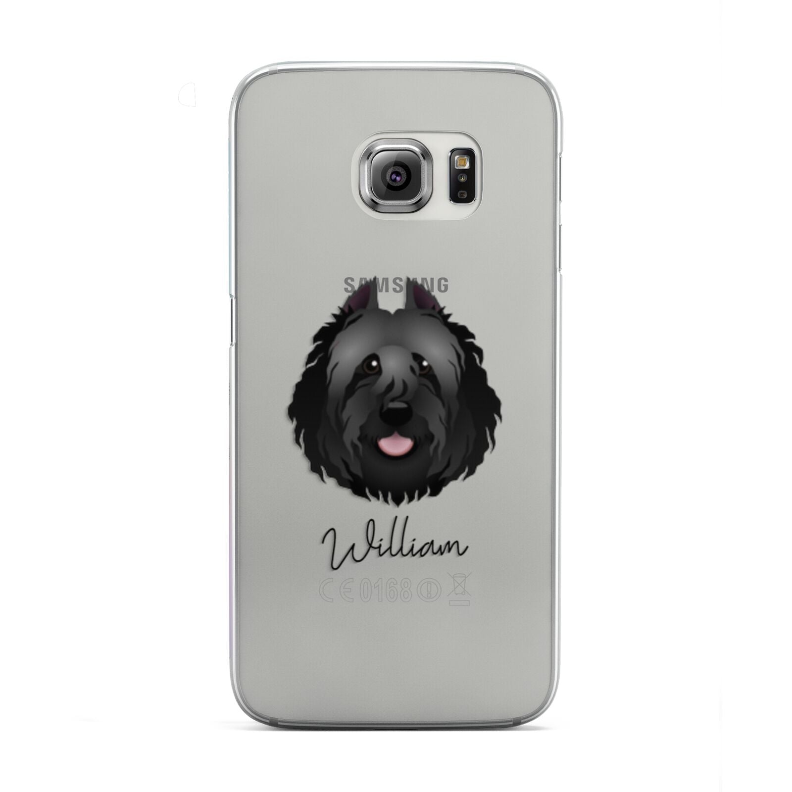 Bouvier Des Flandres Personalised Samsung Galaxy S6 Edge Case