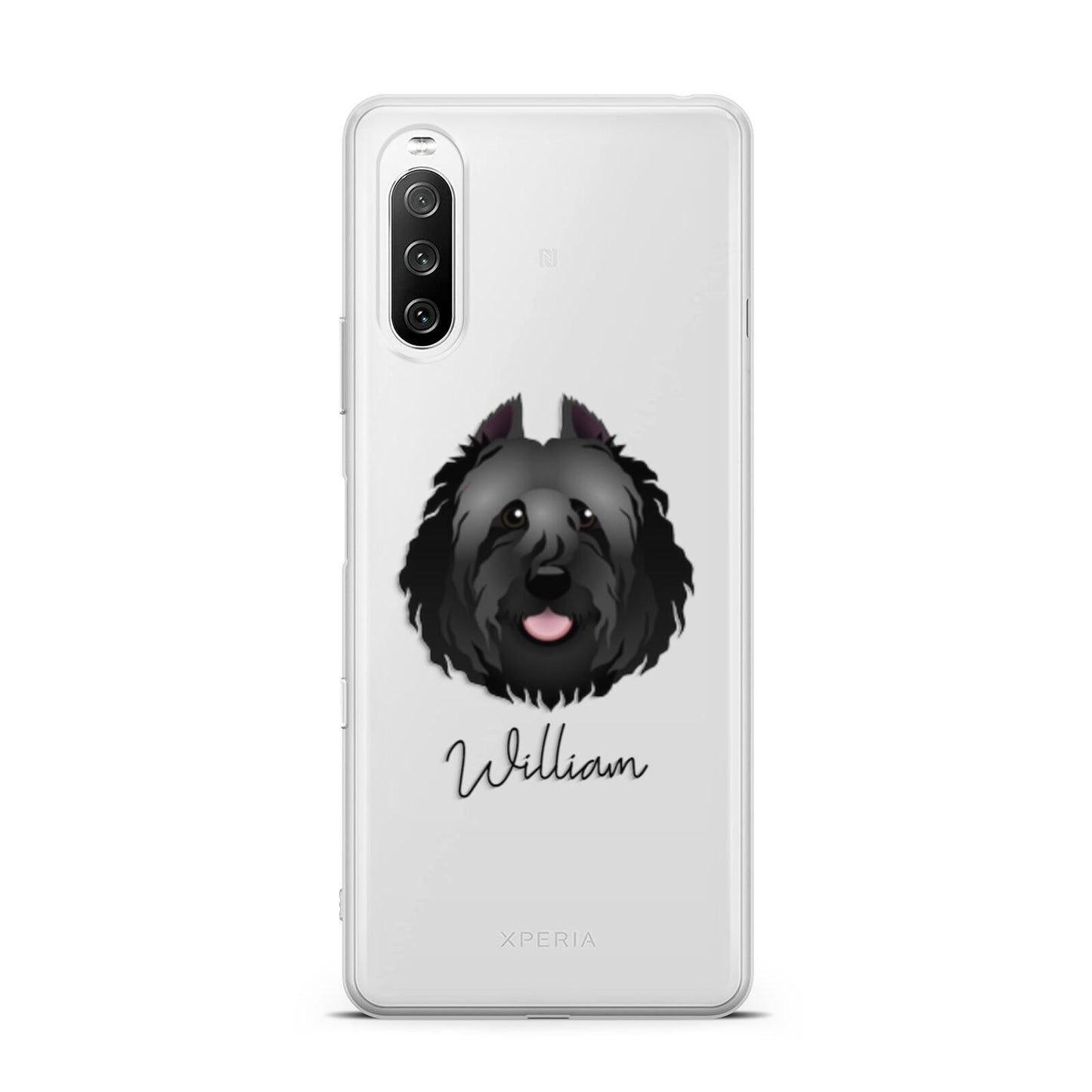 Bouvier Des Flandres Personalised Sony Xperia 10 III Case