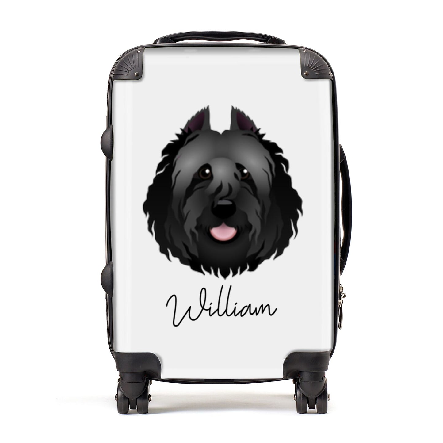 Bouvier Des Flandres Personalised Suitcase