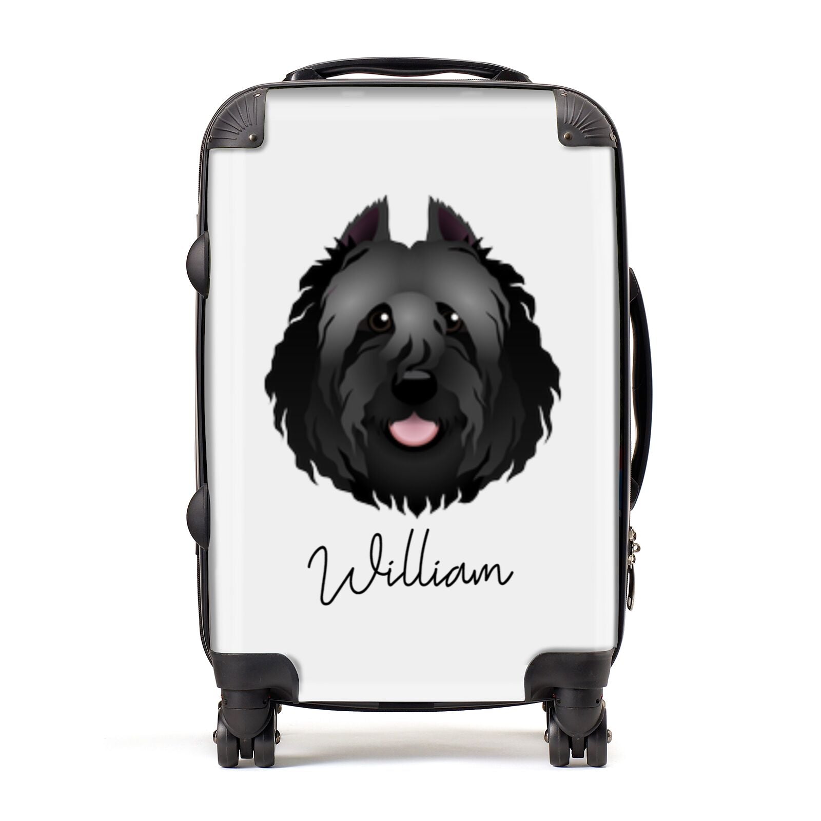 Bouvier Des Flandres Personalised Suitcase