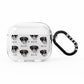 Boxer Icon with Name AirPods Clear Case 3rd Gen