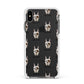 Boxer Icon with Name Apple iPhone Xs Max Impact Case White Edge on Black Phone