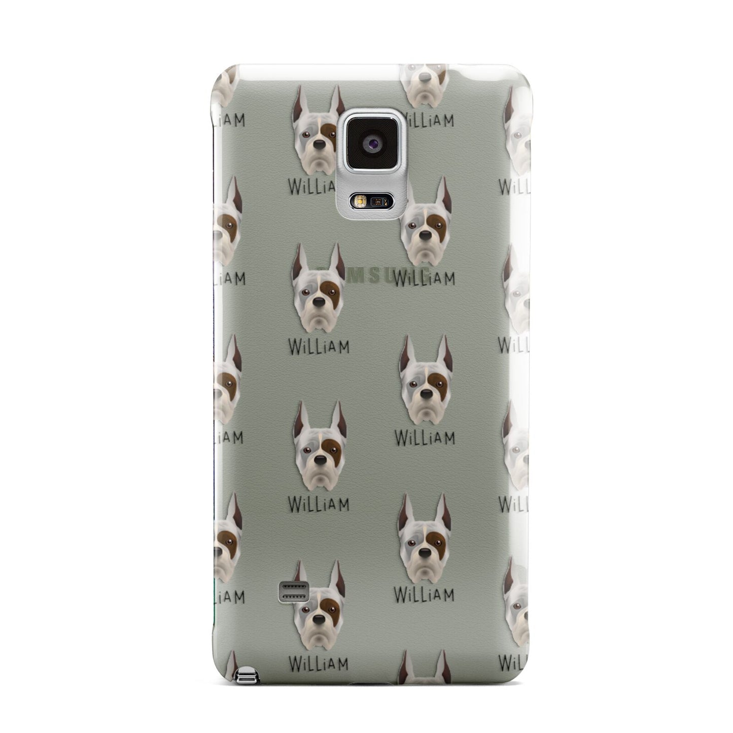 Boxer Icon with Name Samsung Galaxy Note 4 Case
