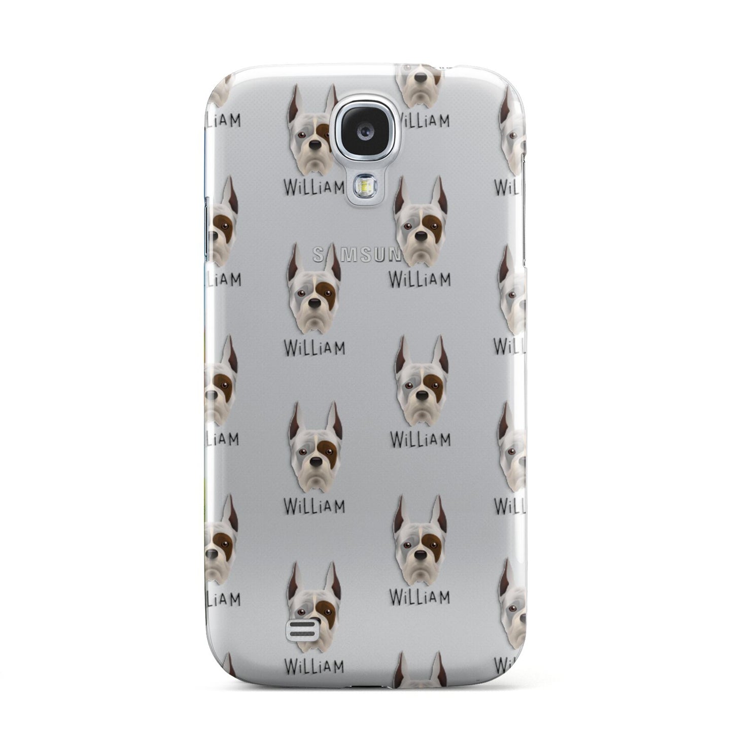Boxer Icon with Name Samsung Galaxy S4 Case