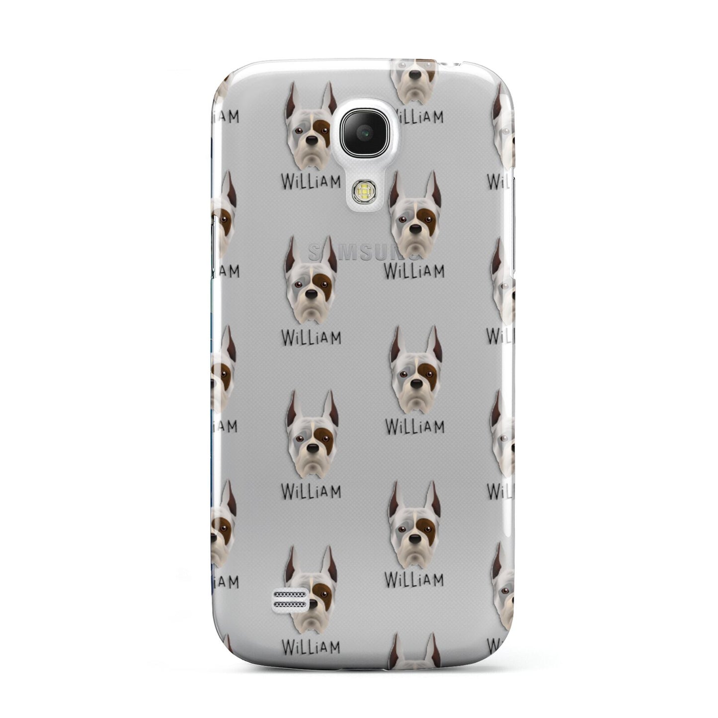 Boxer Icon with Name Samsung Galaxy S4 Mini Case