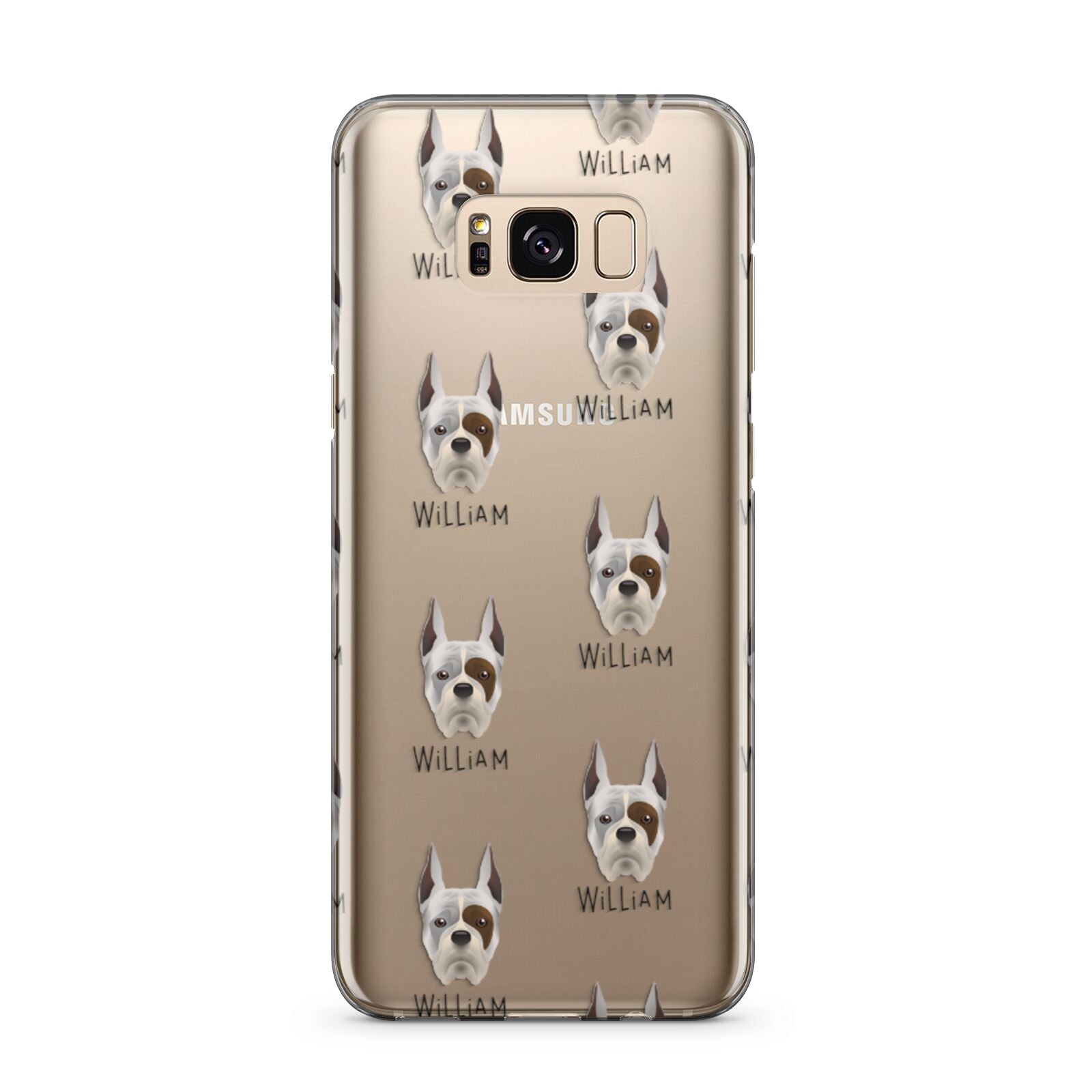 Boxer Icon with Name Samsung Galaxy S8 Plus Case