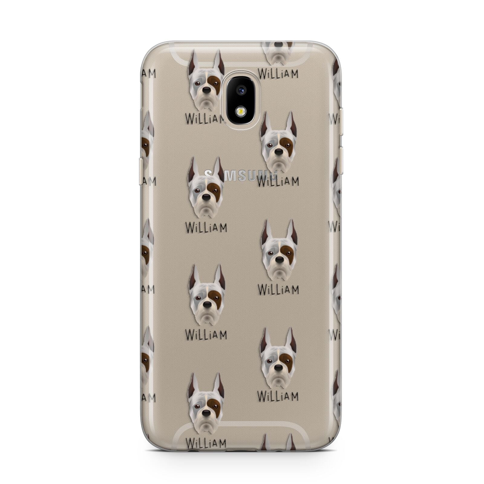 Boxer Icon with Name Samsung J5 2017 Case