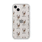 Boxer Icon with Name iPhone 14 Plus Glitter Tough Case Starlight