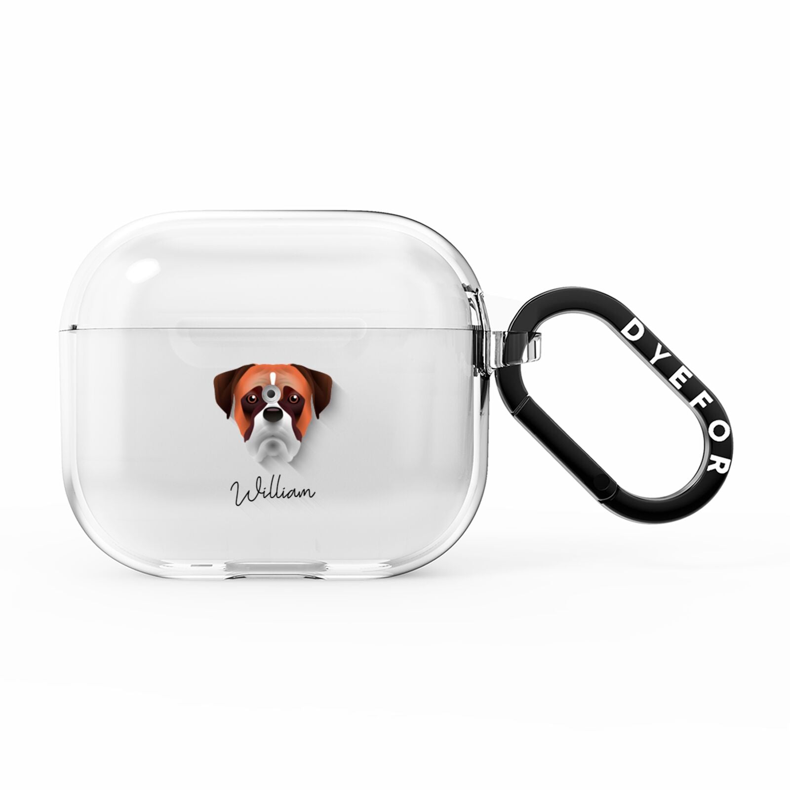 Boxer Personalised AirPods Clear Case 3rd Gen