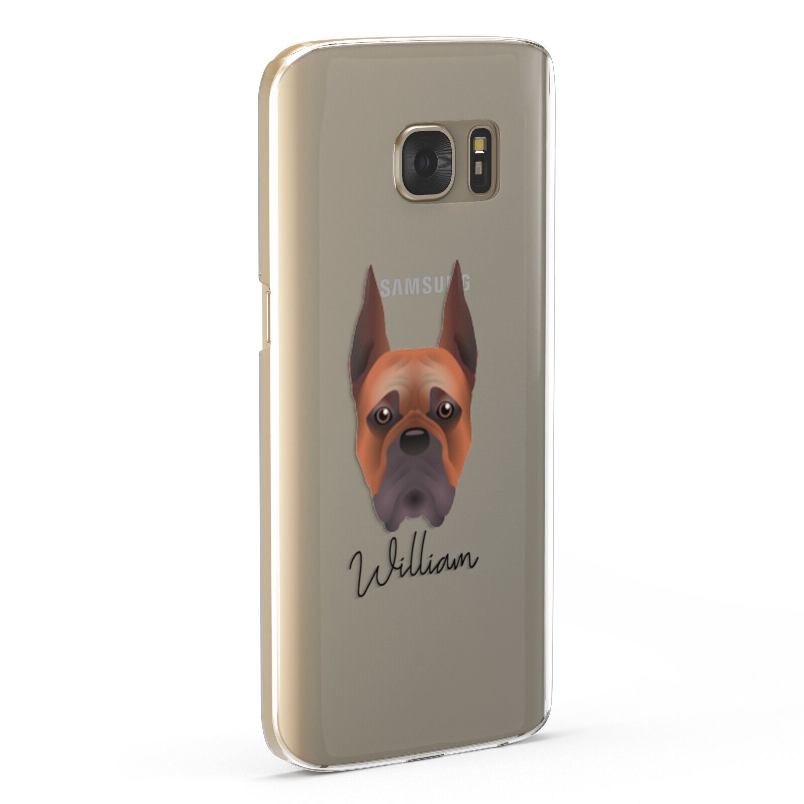 Boxer Personalised Samsung Galaxy Case Fourty Five Degrees