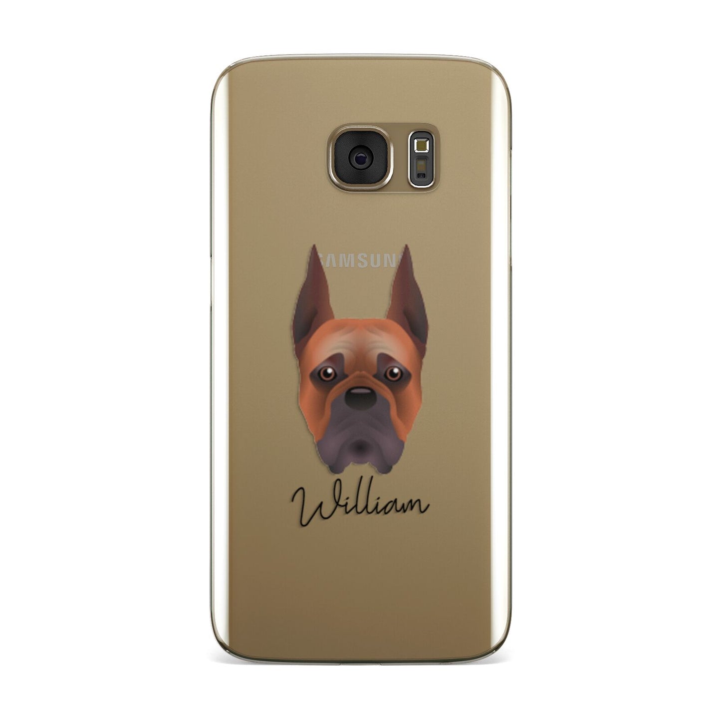 Boxer Personalised Samsung Galaxy Case
