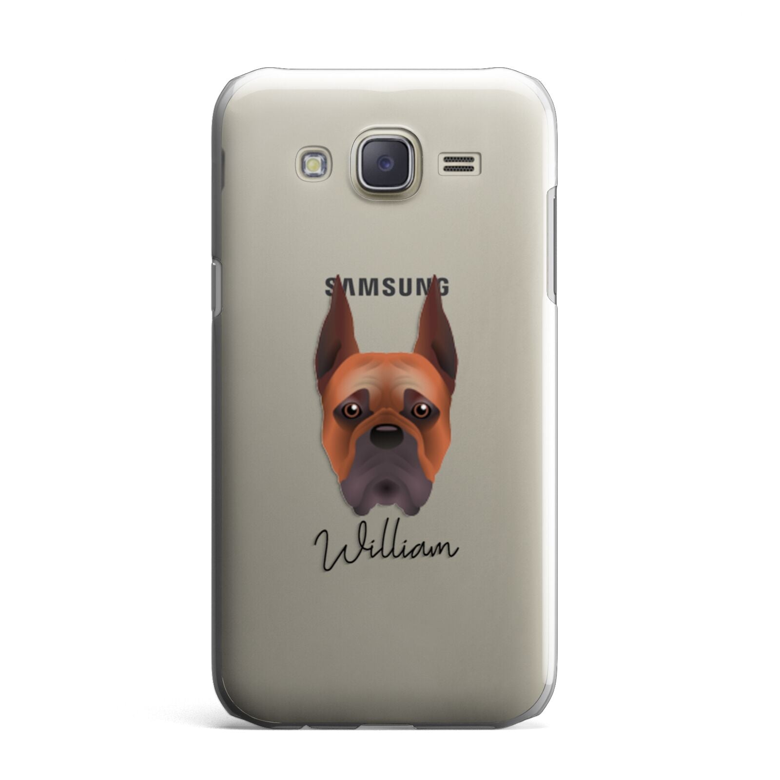 Boxer Personalised Samsung Galaxy J7 Case