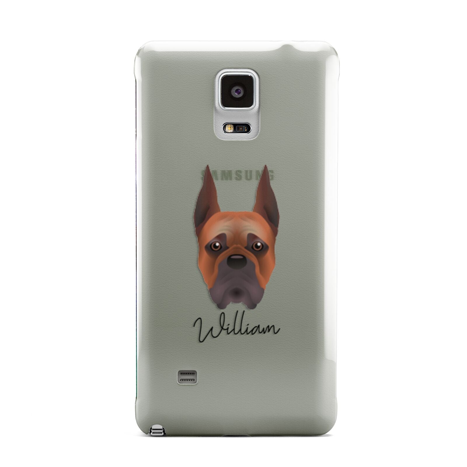 Boxer Personalised Samsung Galaxy Note 4 Case