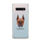 Boxer Personalised Samsung Galaxy S10 Plus Case