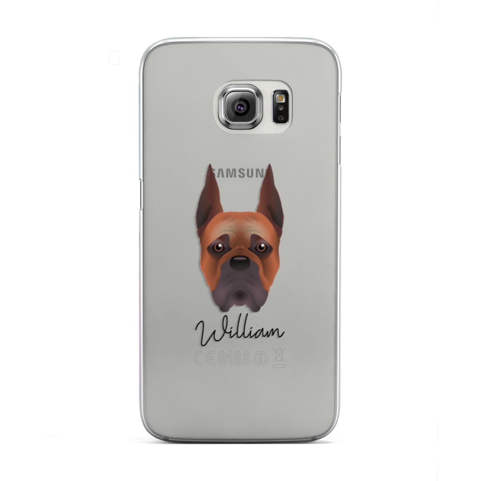 Boxer Personalised Samsung Galaxy S6 Edge Case