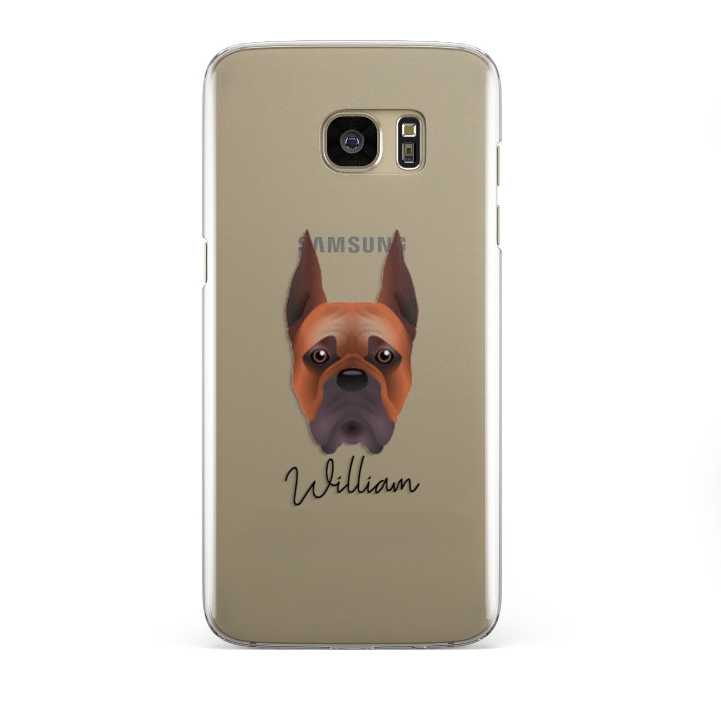 Boxer Personalised Samsung Galaxy S7 Edge Case