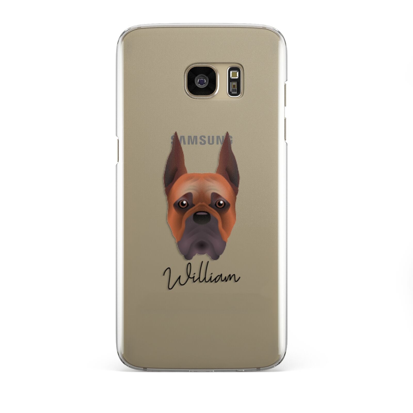 Boxer Personalised Samsung Galaxy S7 Edge Case