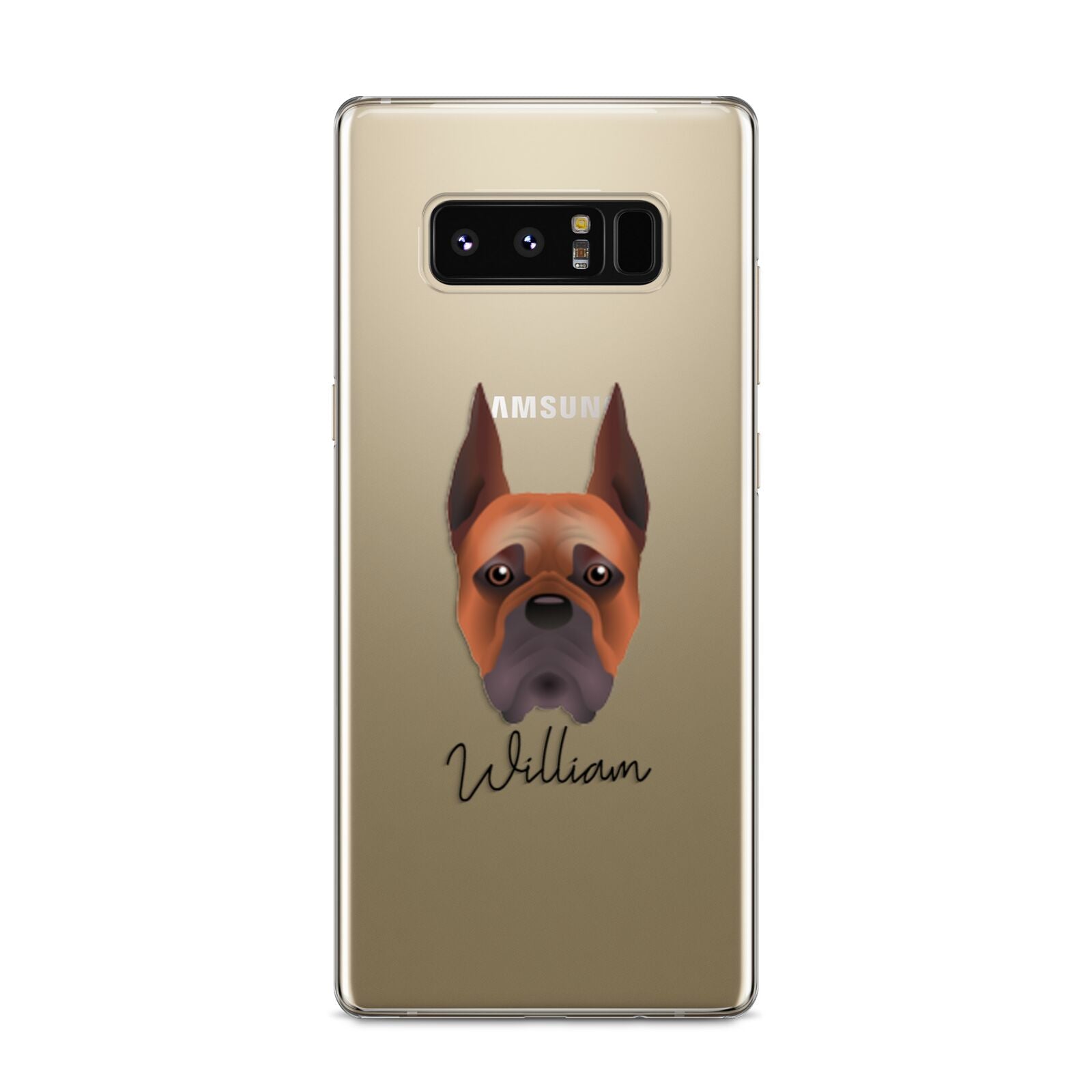 Boxer Personalised Samsung Galaxy S8 Case