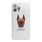 Boxer Personalised iPhone 13 Pro Max Clear Bumper Case