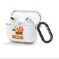 Boys Birthday Diggers Personalised AirPods Clear Case 3rd Gen Side Image