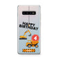 Boys Birthday Diggers Personalised Protective Samsung Galaxy Case