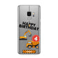 Boys Birthday Diggers Personalised Samsung Galaxy S9 Case