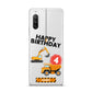 Boys Birthday Diggers Personalised Sony Xperia 10 III Case
