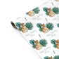 Boys Safari Wildlife Personalised Personalised Gift Wrap