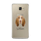 Bracco Italiano Personalised Samsung Galaxy A5 2016 Case on gold phone