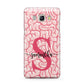 Brain Background with Monogram and Text Samsung Galaxy J5 2016 Case