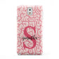Brain Background with Monogram and Text Samsung Galaxy Note 3 Case