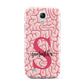 Brain Background with Monogram and Text Samsung Galaxy S4 Mini Case