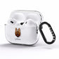 Briard Personalised AirPods Pro Clear Case Side Image