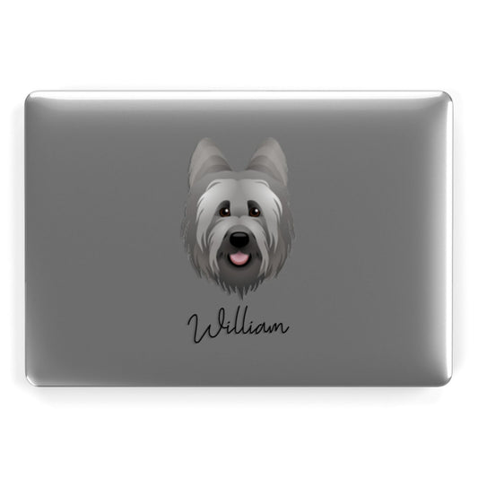 Briard Personalised Apple MacBook Case