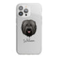 Briard Personalised iPhone 13 Pro Max TPU Impact Case with White Edges