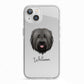 Briard Personalised iPhone 13 TPU Impact Case with White Edges