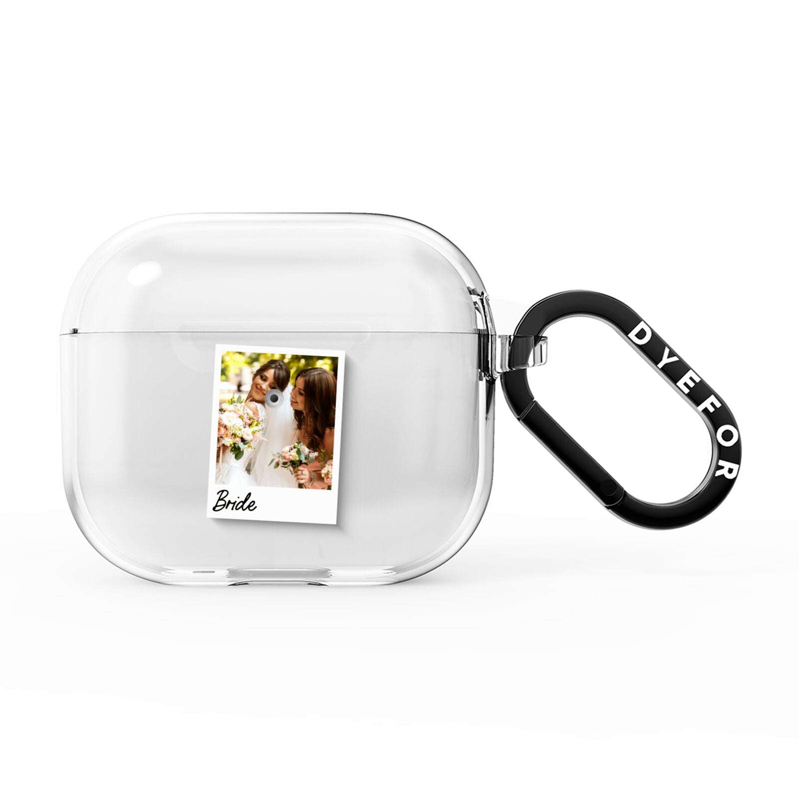 Bridal Photo AirPods Clear Case 3rd Gen