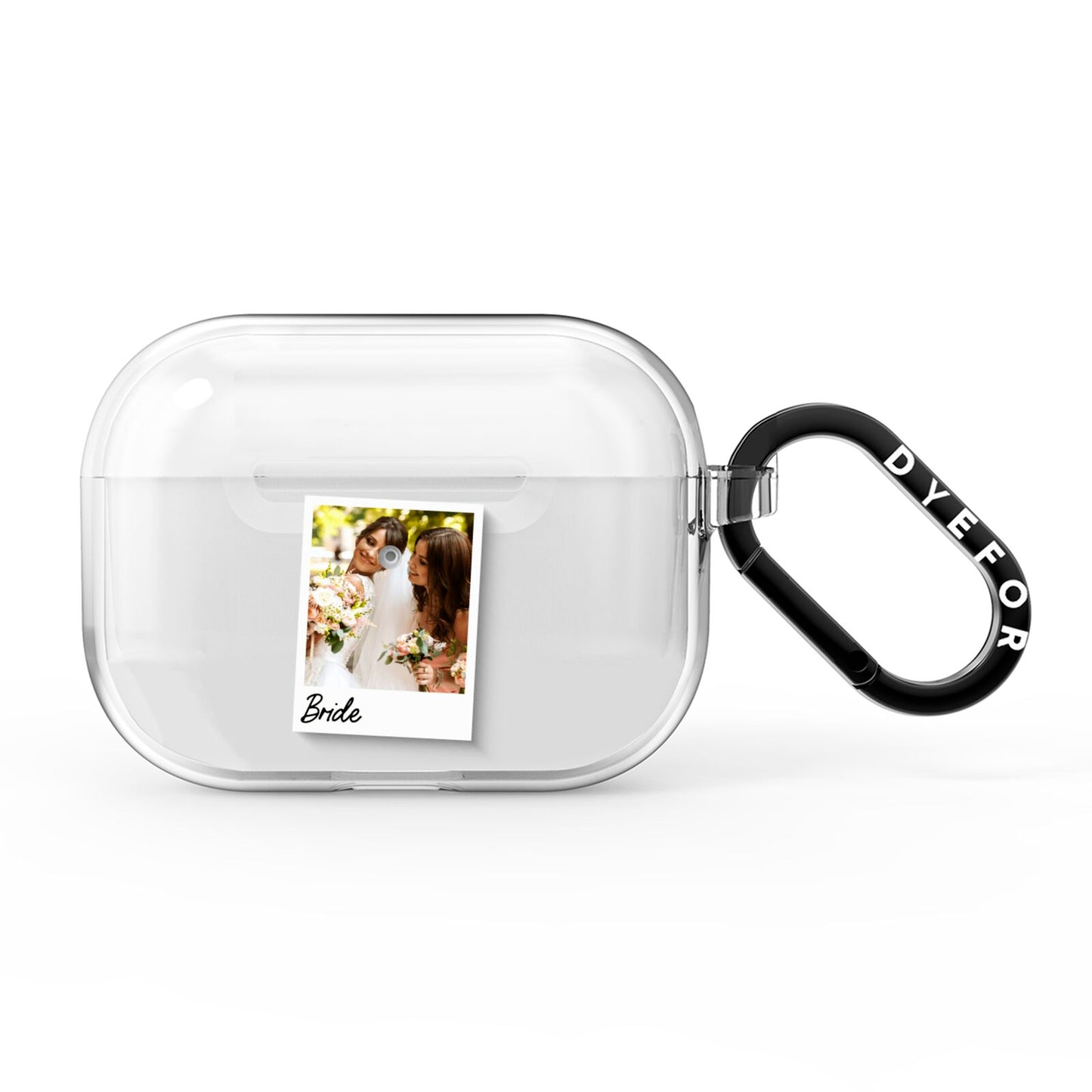 Bridal Photo AirPods Pro Clear Case