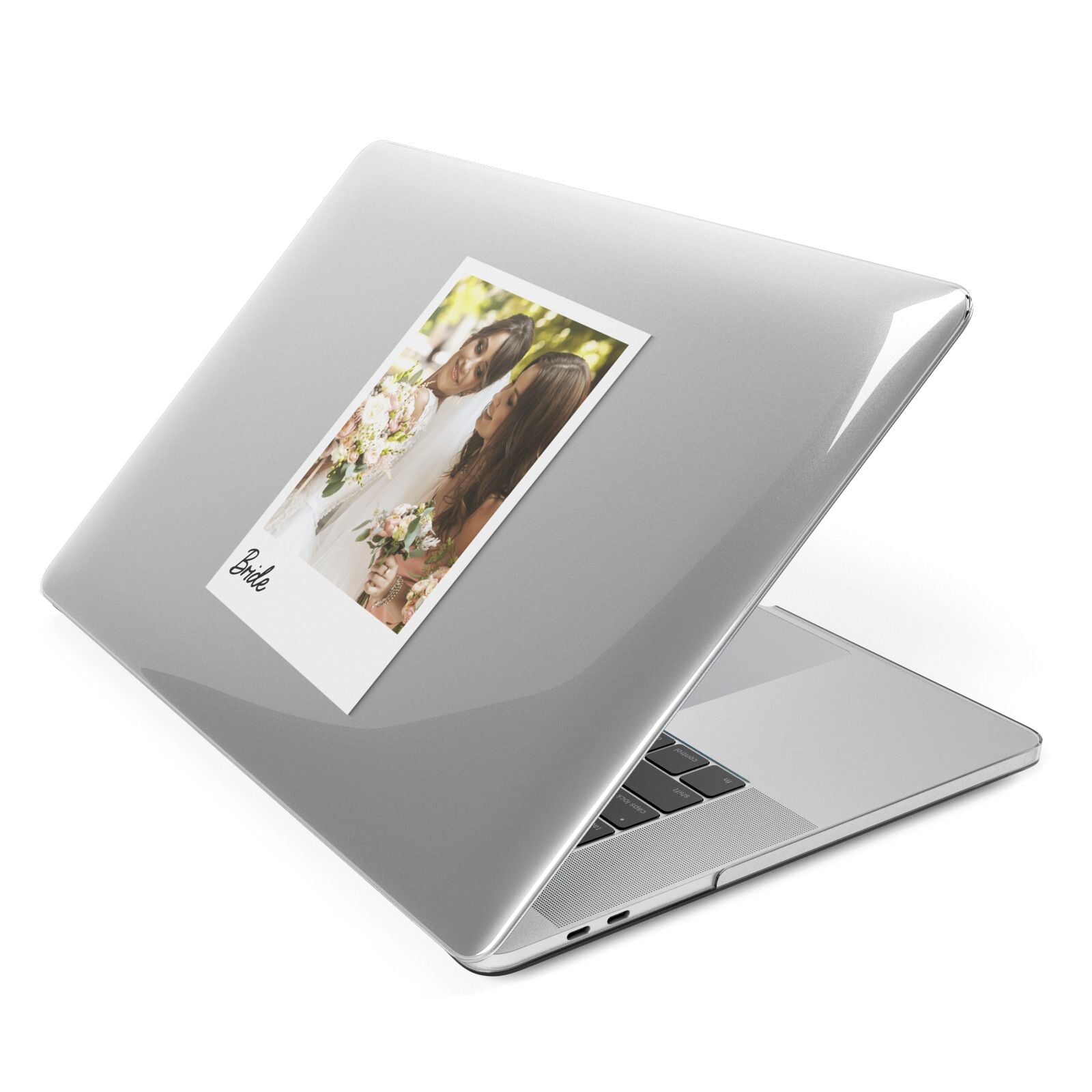 Bridal Photo Apple MacBook Case Side View